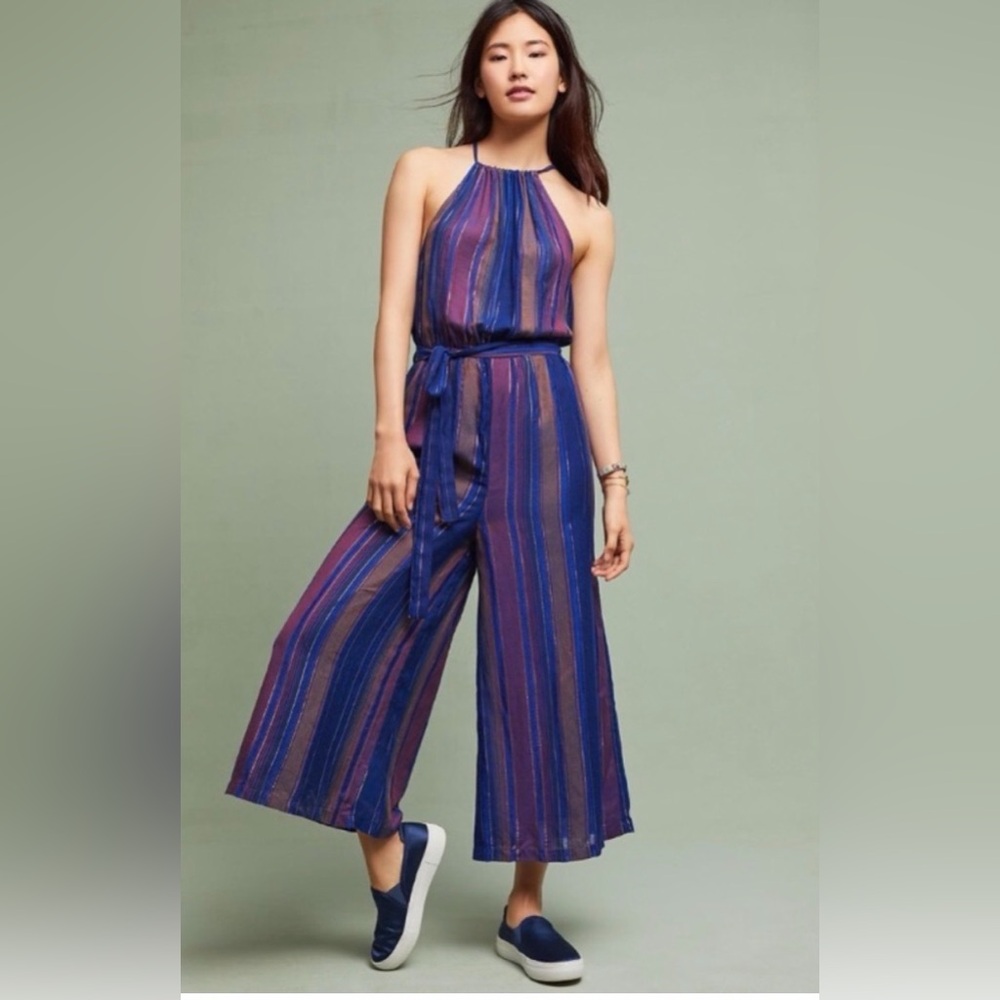 Cleobella Multicolor Striped Jumpsuit